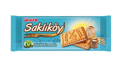 Ülker Saklıköy Sütlü Kremalı Bisküvi