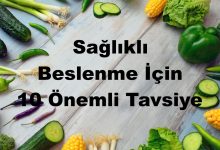 Sağlıklı Beslenme